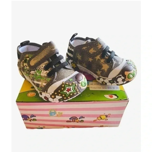 Chulis Footwear Gray Ruby Kids Sneaker  Size: Infant  3 - Picture 8 of 10